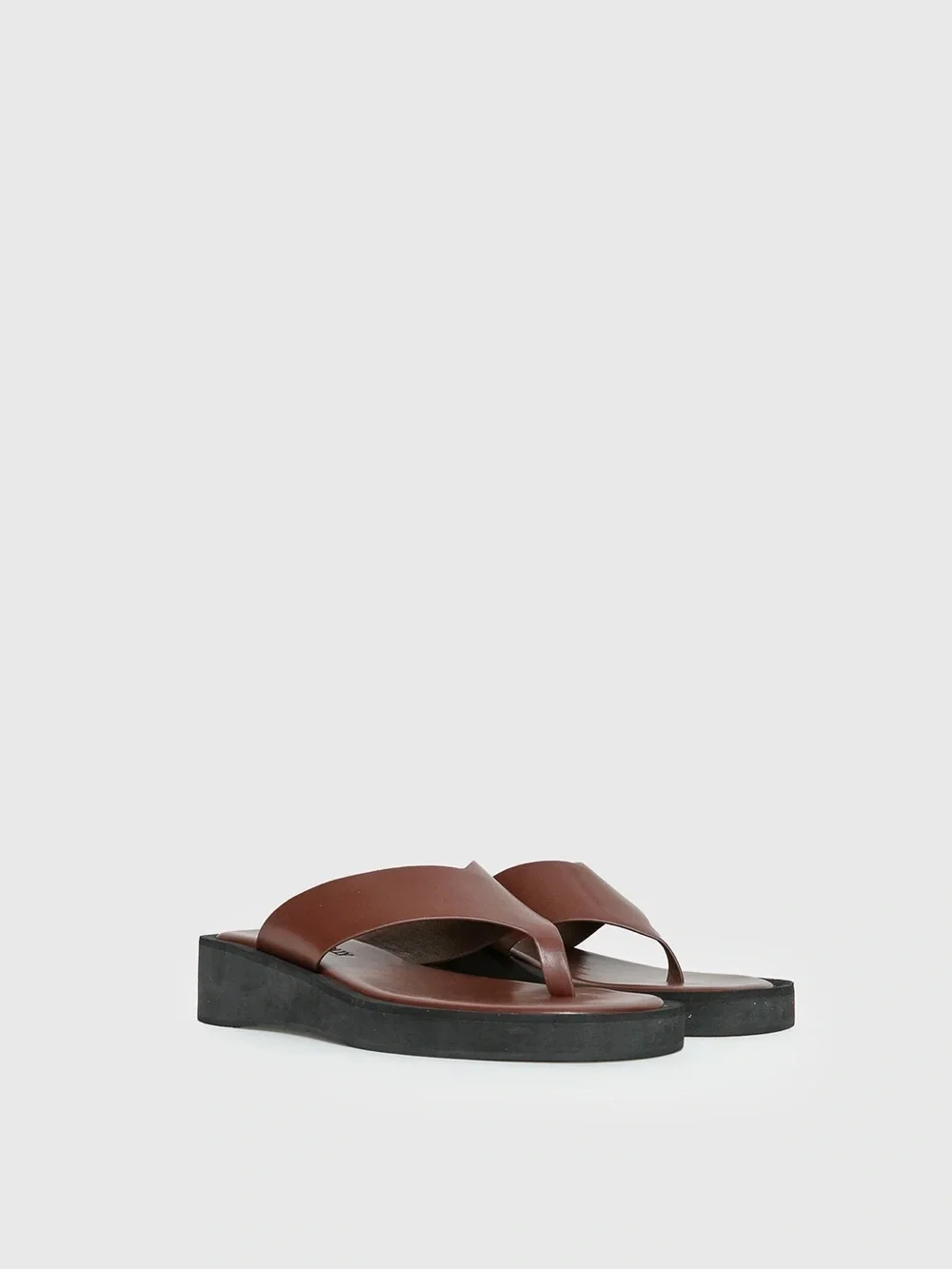 Princess Polly Brown Platform Flip-Flop Sandals